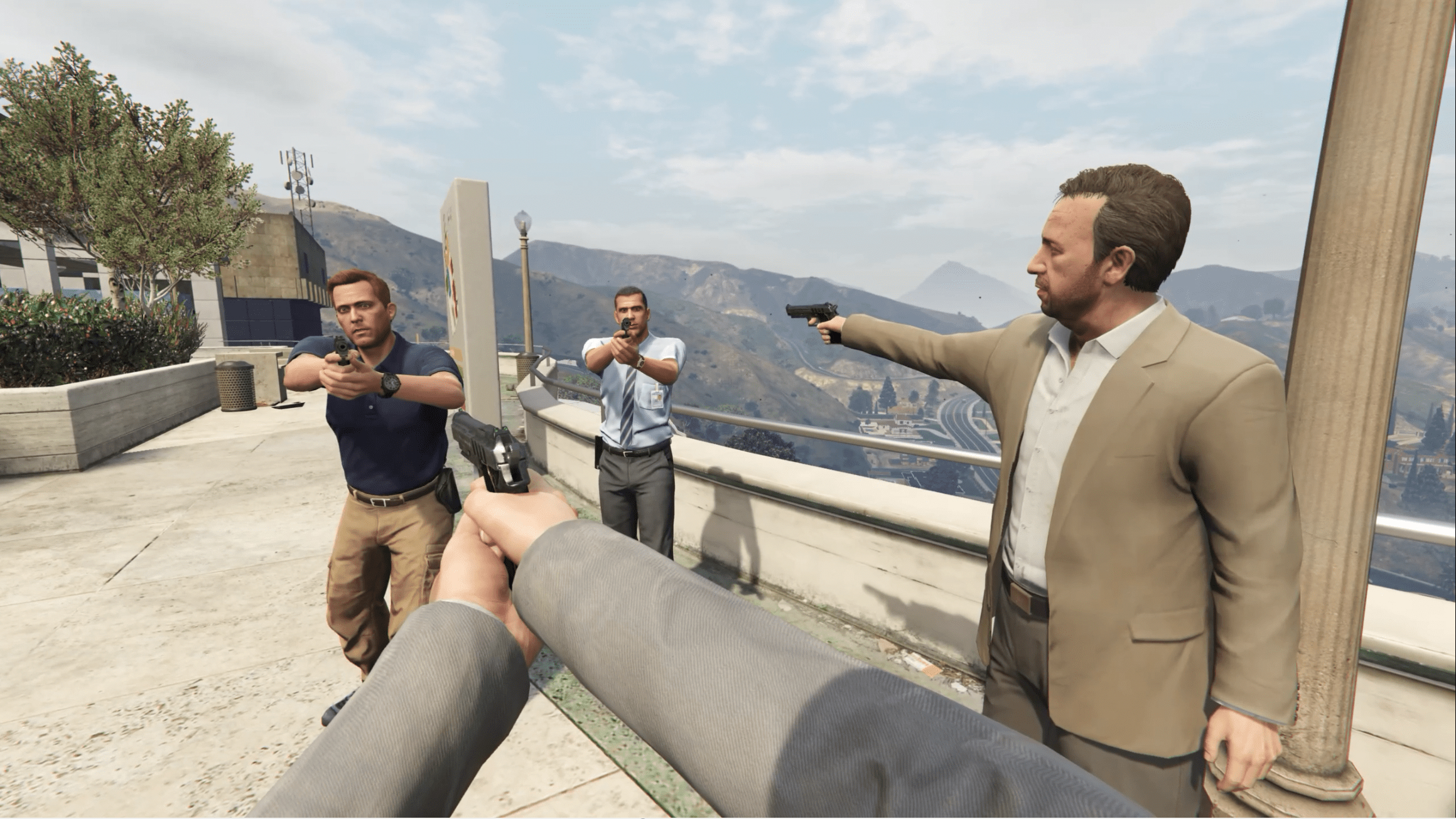 Modder makes console GTA 5 a first-person game