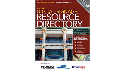 Digital Signage Resource Directory