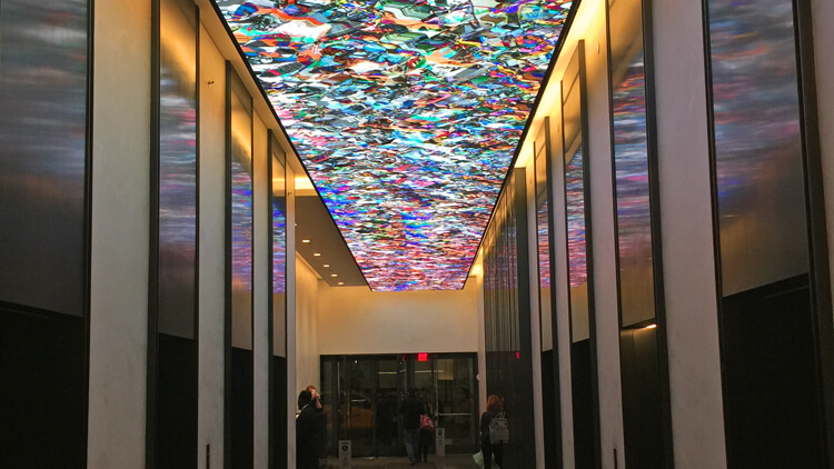 Empire State Realty’s 57th Street Lobby Re-imagined with LED