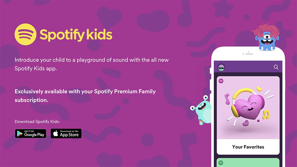 Spotify Kids app offers ad-free, hand-picked content for children