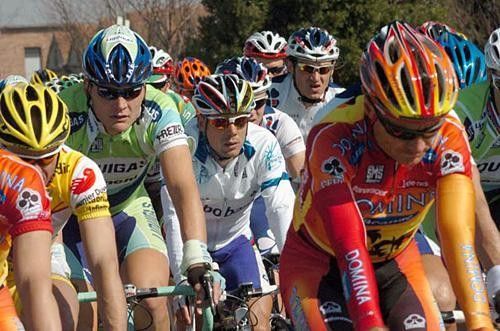 The World Champion wearing the ProTour jersey