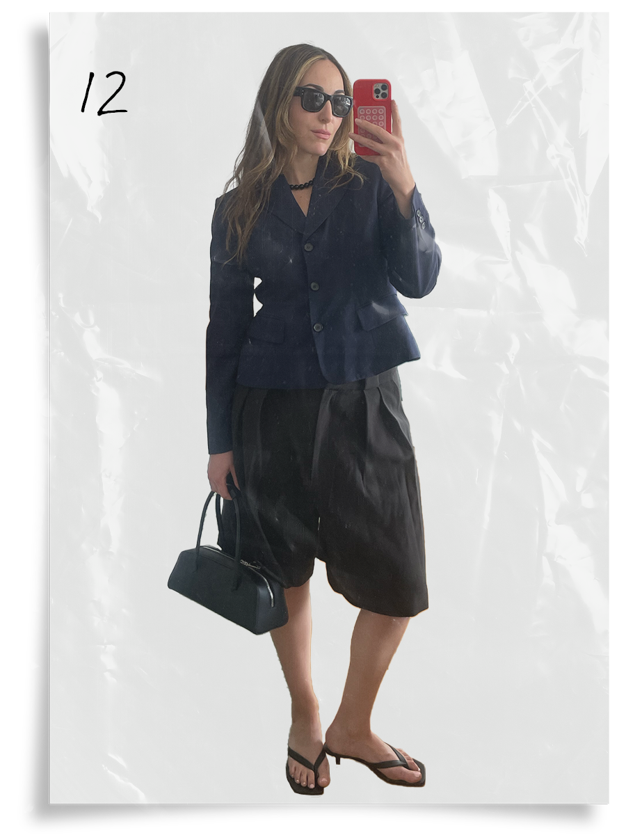 senior fashion editor Anna LaPlaca's anti-trend summer capsule wardrobe