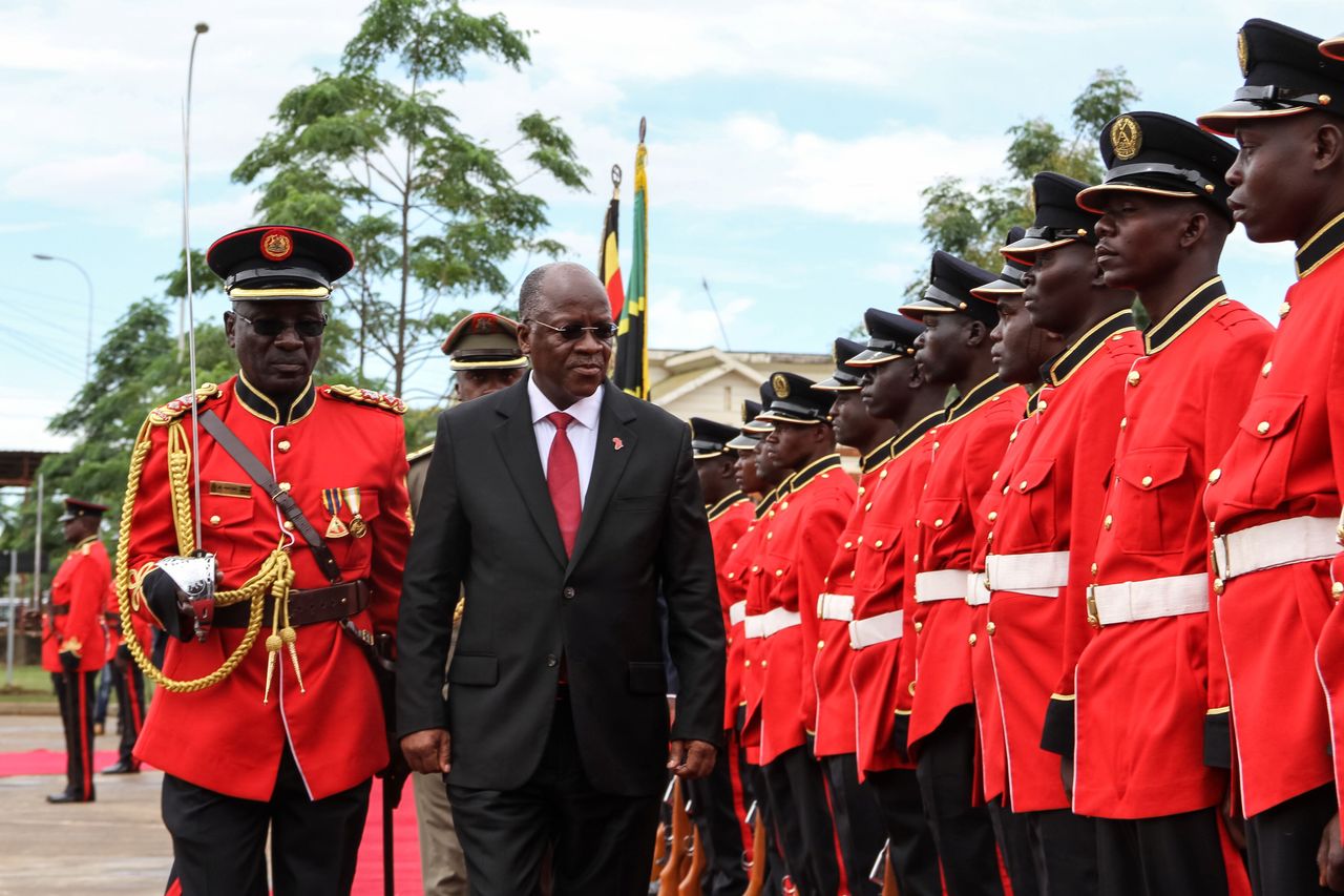 Tanzanian president John Magufuli.