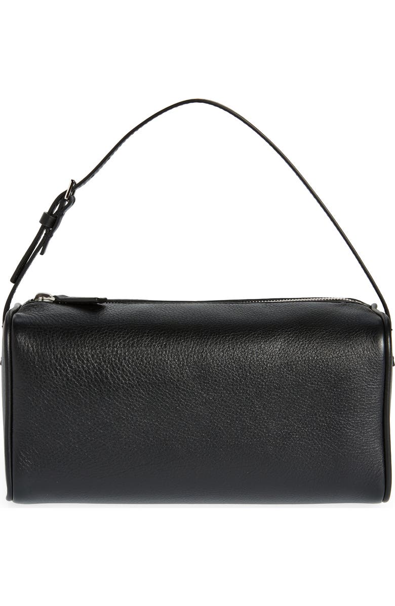 '90s Leather Top Handle Bag