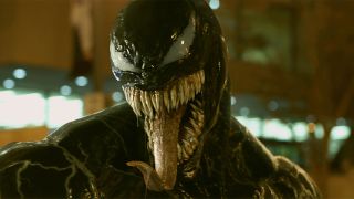 An image of Venom from the upcoming movie