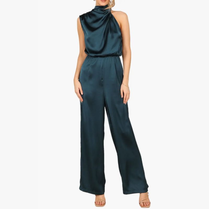 one-shoulder jumpsuit