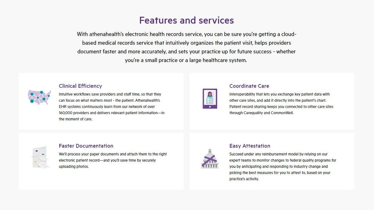 Athenahealth Review Pros & Cons, Features, Ratings, Pricing and more TechRadar