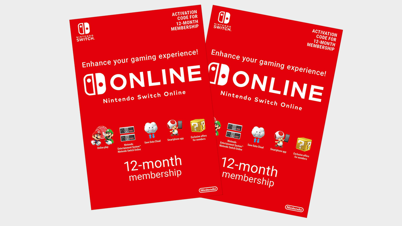 Nintendo Switch Online 12-month membership