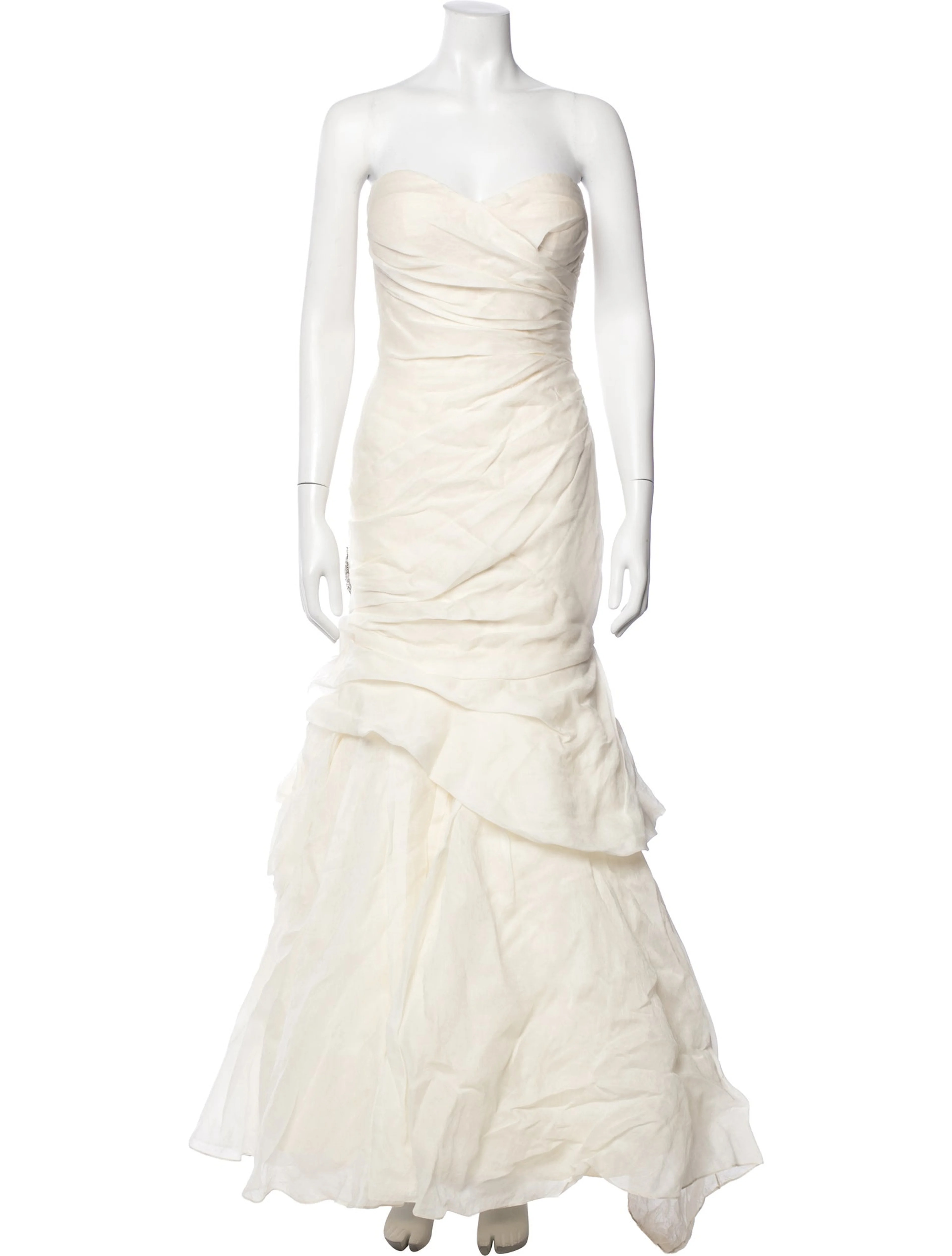 Monique Lhuillier, Silk Long Dress