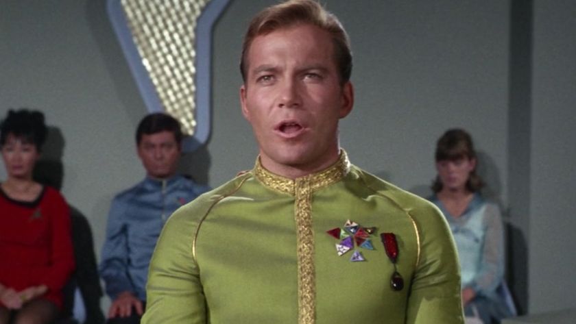 Captain Kirk in Star Trek