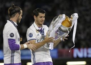 Alvaro Morata, Gareth Bale Champions League