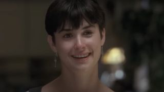 Demi Moore smiling in Ghost