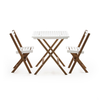 4. Dudena 3-Piece Garden Set in Acacia Wood | £175 £140 at La Redoute