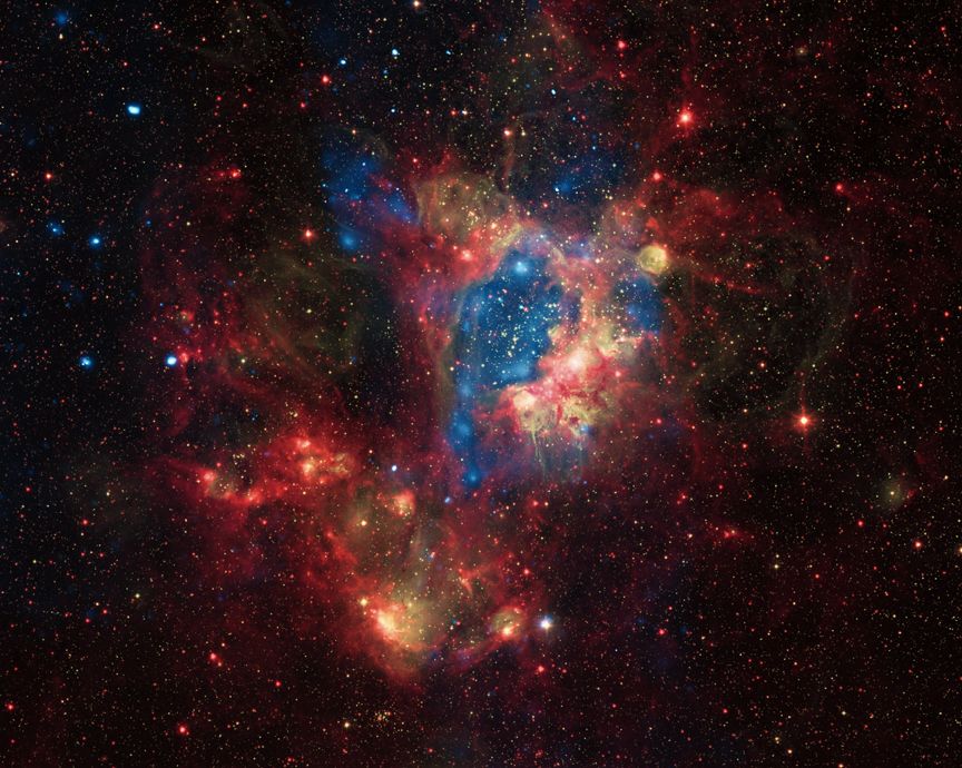 Gorgeous Cosmic 'Superbubble' Observed by X-Ray Space Telescope | Space