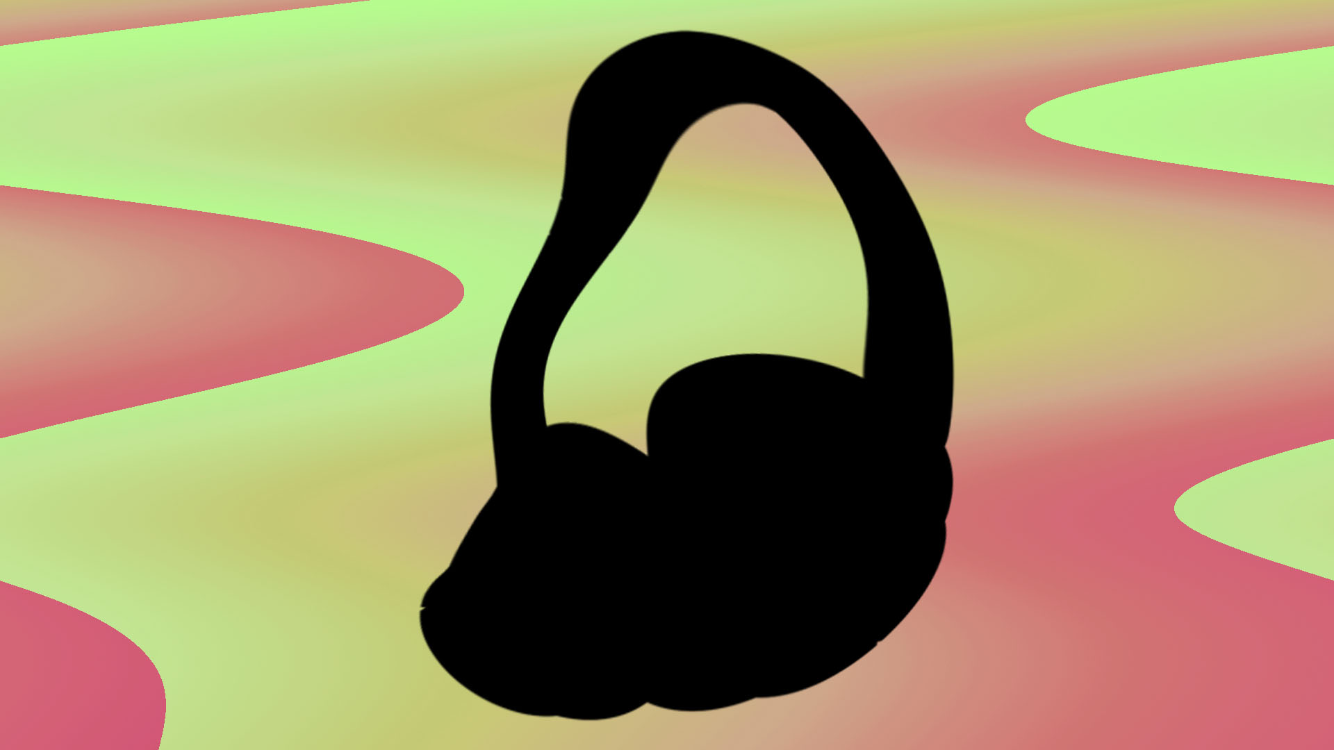 headphones mock-up image.