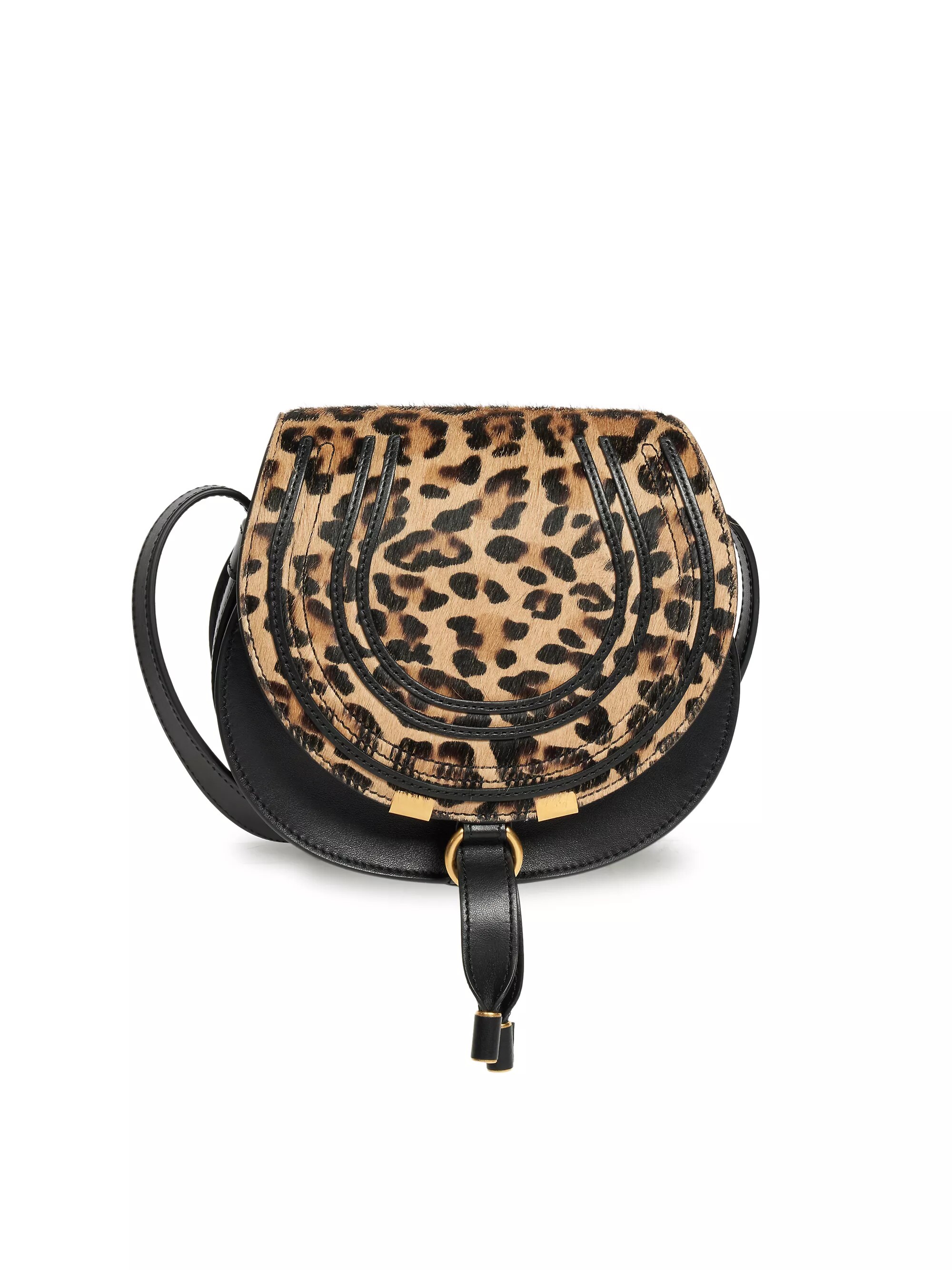 Small Saddle Leather Shoulder Bag