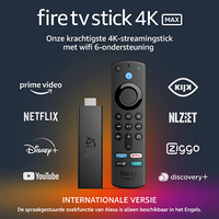 Fire TV Stick 4K Max met Alexa Voice Remote van €64,99 voor €36,99 (NL)