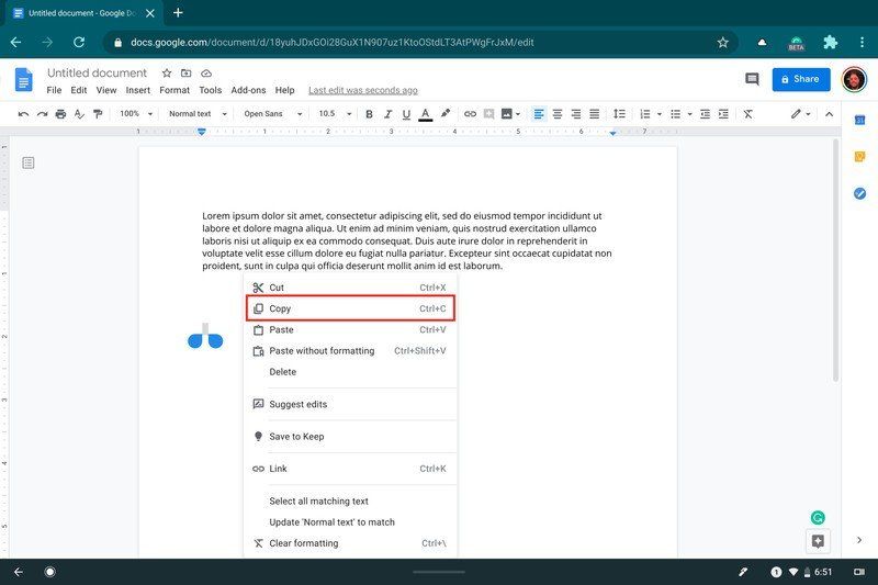 How to use copy and paste on a Chromebook | Android Central