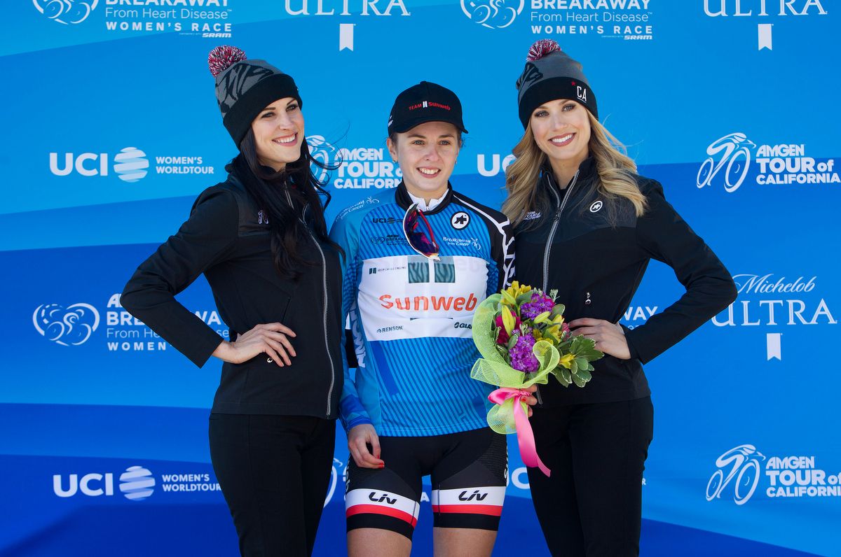 The combativity prize went to Juliette Labous (Team Sunweb Women)