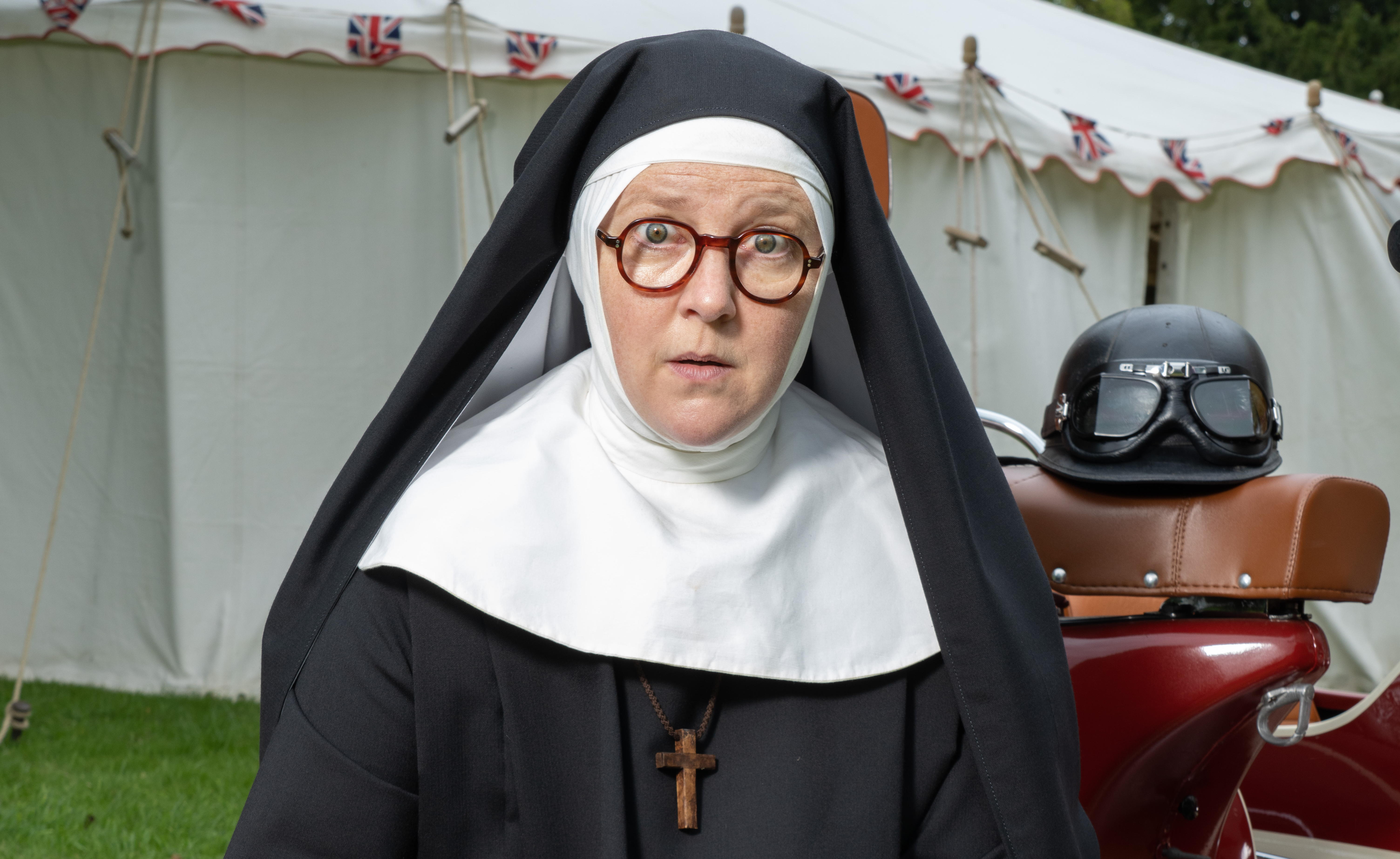 TV tonight Lorna Watson as the crime-busting nun