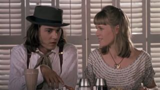 Johnny Depp and Mary Stuart Masterson in Benny & Joon