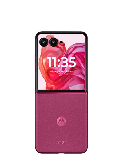 The Motorola Razr Plus 2024 in Hot Pink