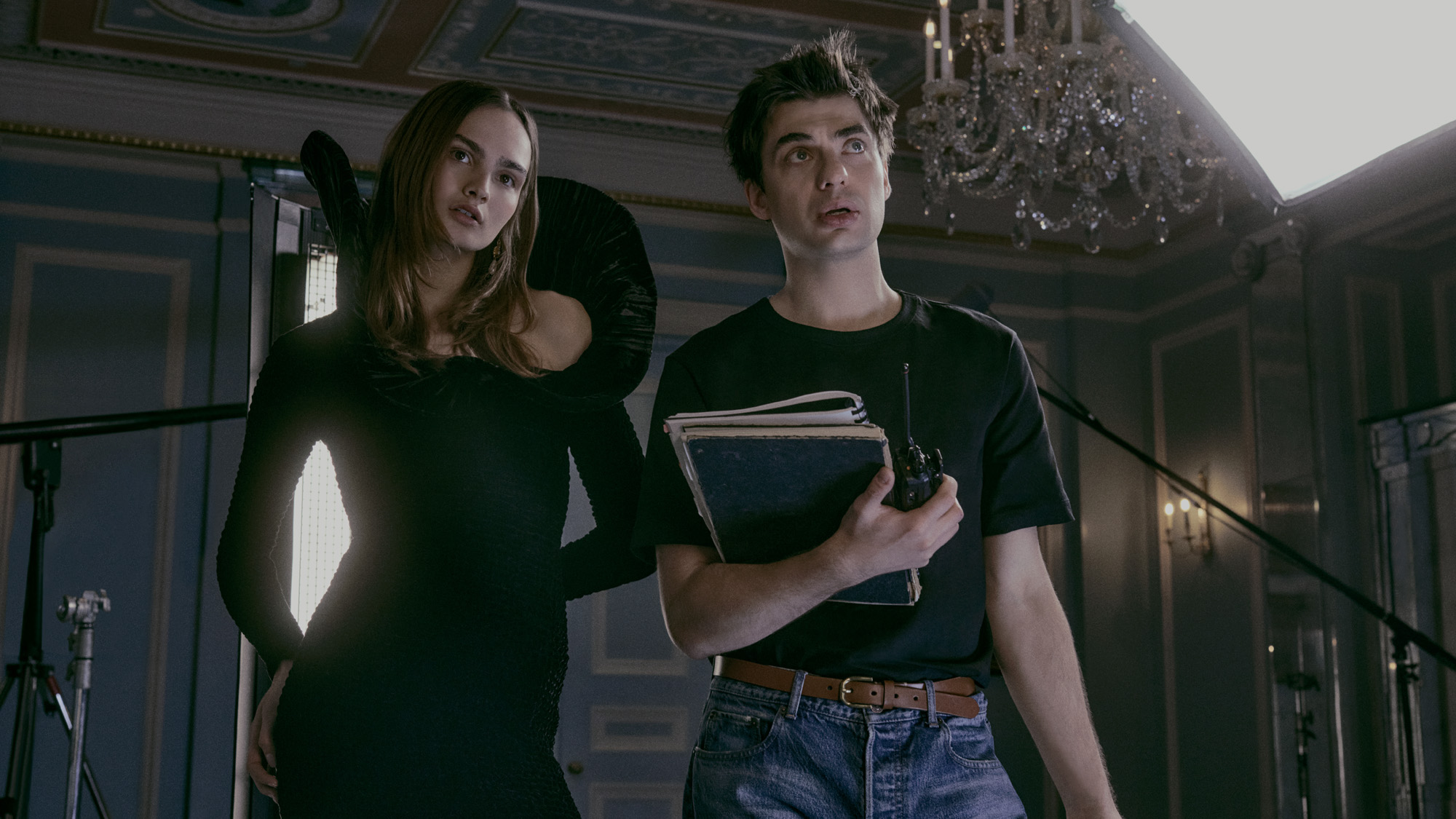 S/S 2026 new season debut collections photographed at Lanesborough hotel in a seris of images that look like they&amp;rsquo;e been shot on a film set