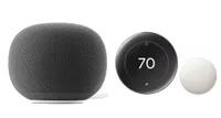 Google Smart Speaker + Nest Thermostat + Sensor Google Smart Speaker + Nest Thermostat + Sensor