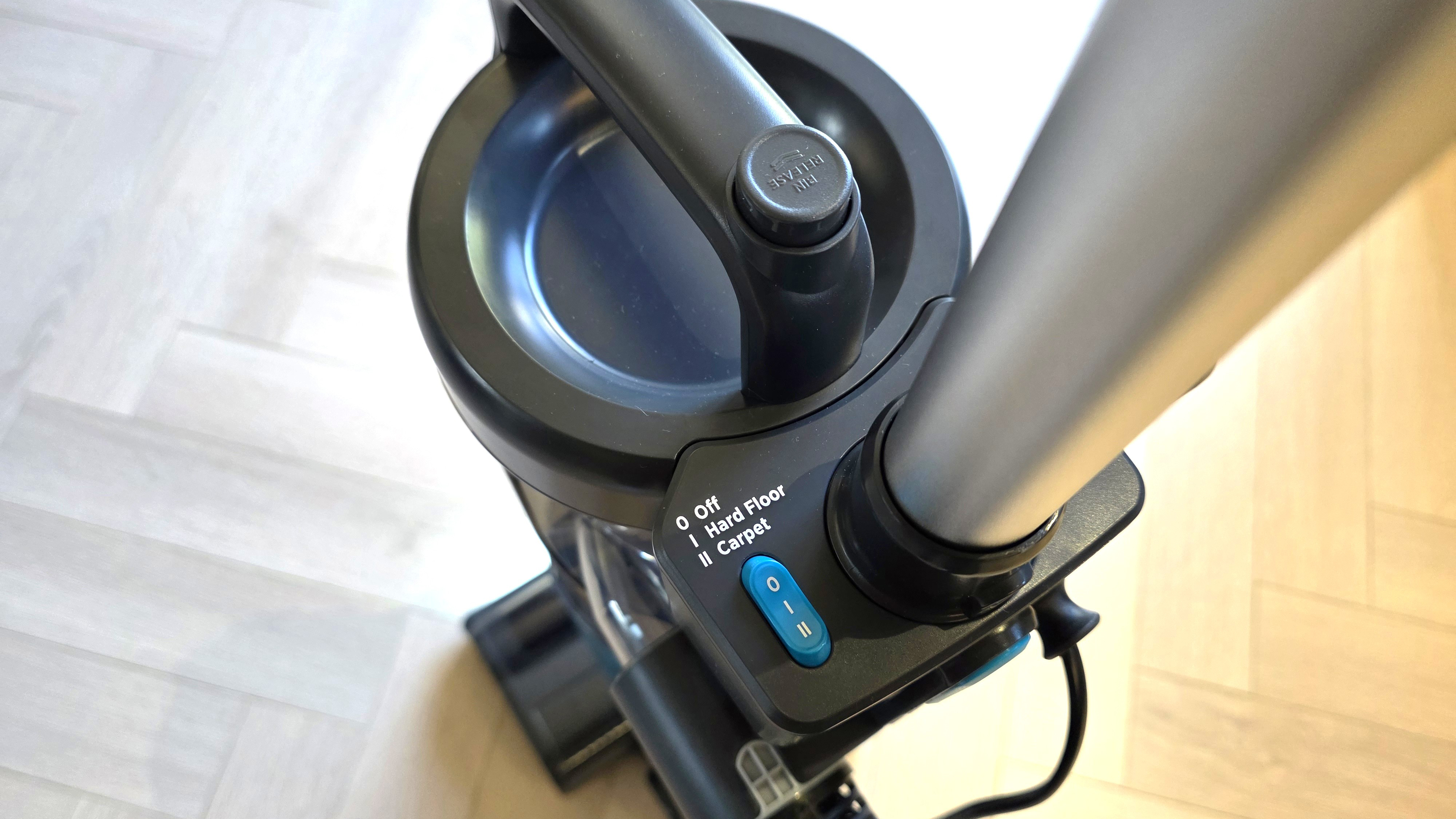 Hoover HL2 TurboStyle vacuum cleaner in reviewer's home