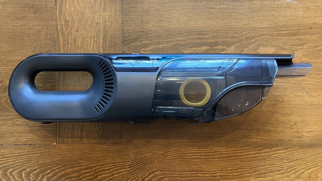 Shark Dual Cyclone Pet Pro view from the side