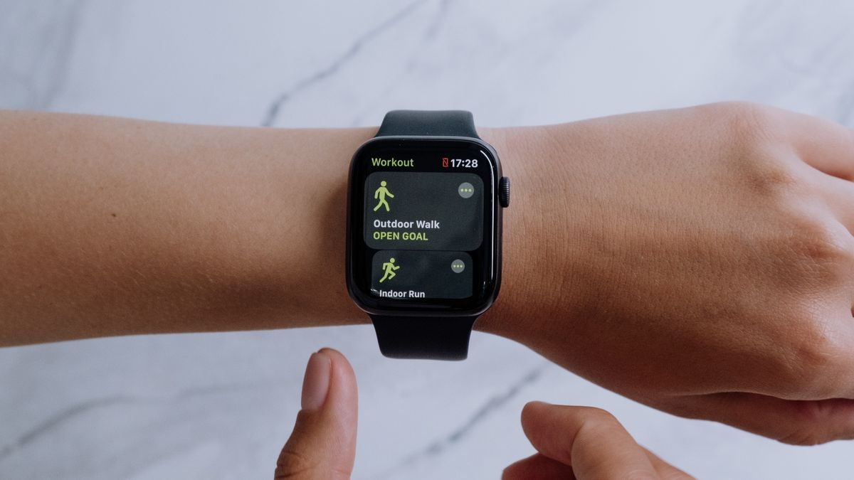 Walk run apple online watch