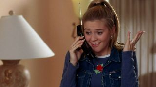 Alicia Silverstone on the phone in Clueless.