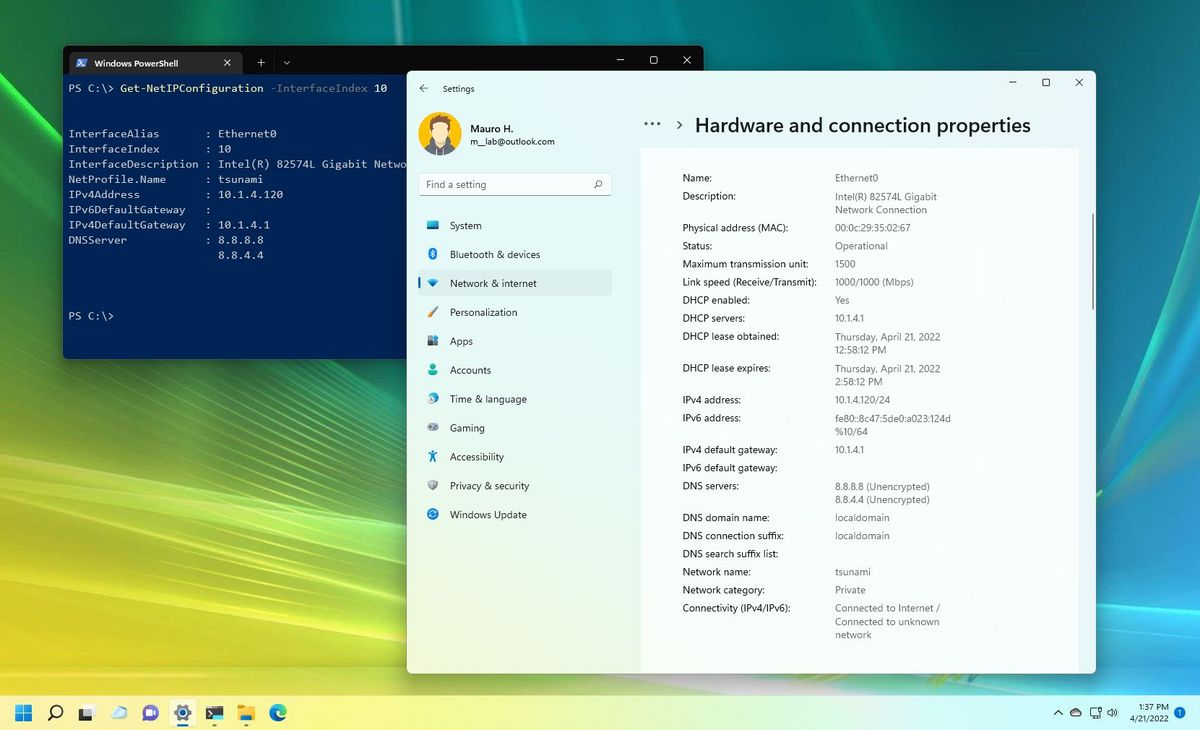 Learn how to verify community connection particulars on Home windows 11