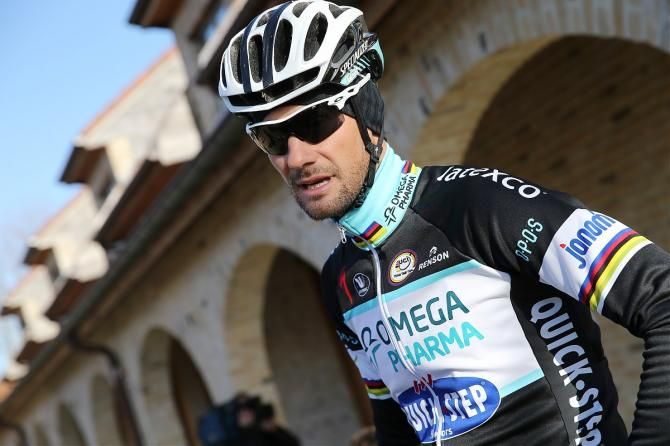 Tom Boonen before the recce