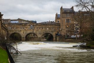 Nikon Z50 II sample image of Pulteney Bridge and weir, Bath