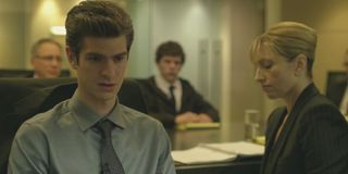 Andrew Garfield in The Social Network