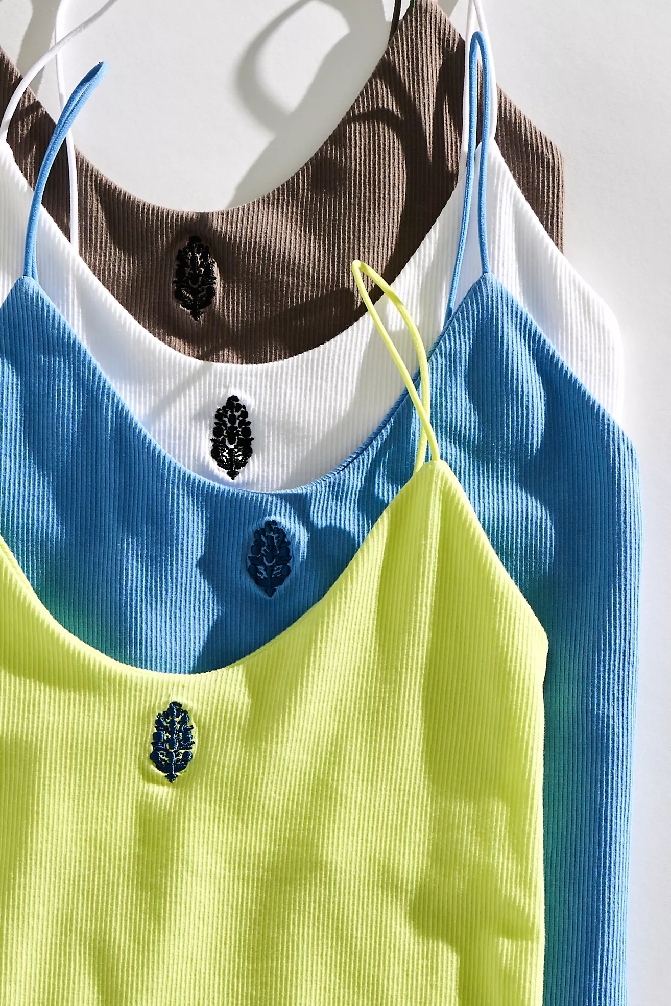 Skinny Strap Logo Tank