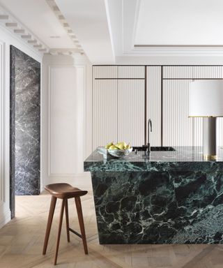 Humbert & Poyet kitchen with a statement marble island