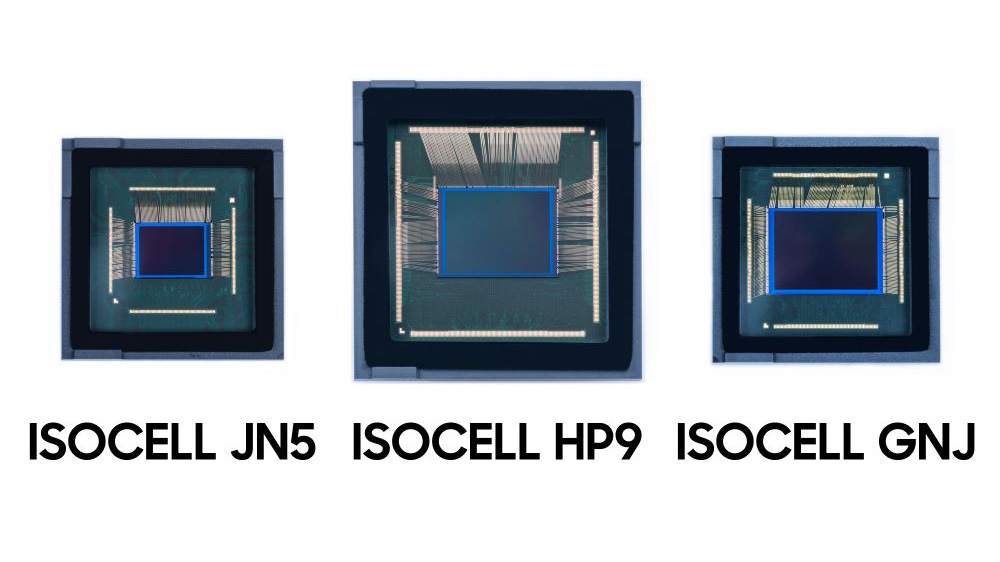 Samsung Capteurs d'images Samsung ISOCELL HP9, GNJ et JN5