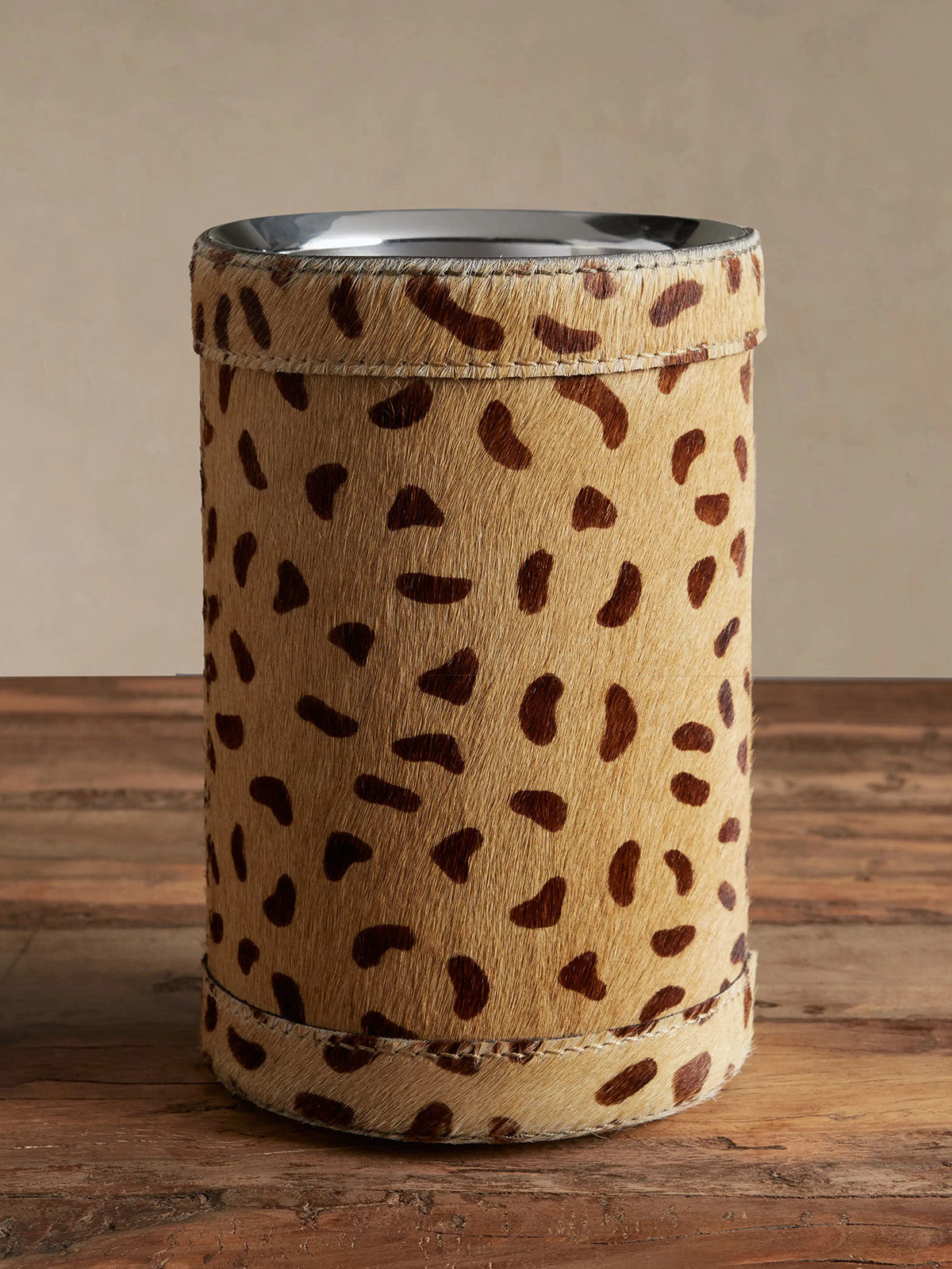 Cheetah Print Wine Chiller