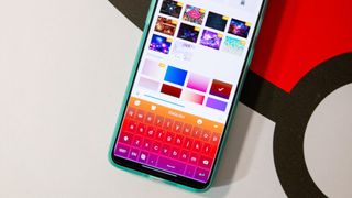 GO Keyboard on a OnePlus 8T