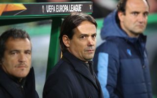 Simone Inzaghi's Lazio side were not at full strength