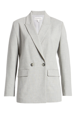 Nordstrom Double Breasted Peak Lapel Blazer (Was $179) 