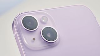 iPhone 14 Plus in purple