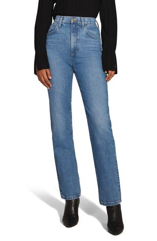 The Valentina Superhigh Waist Ankle Bootcut Jeans