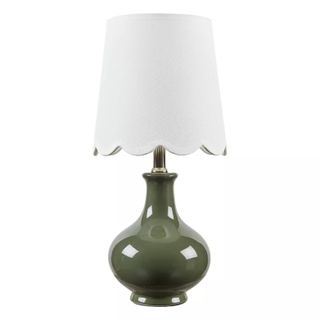 Green Ceramic Accent Table Lamp