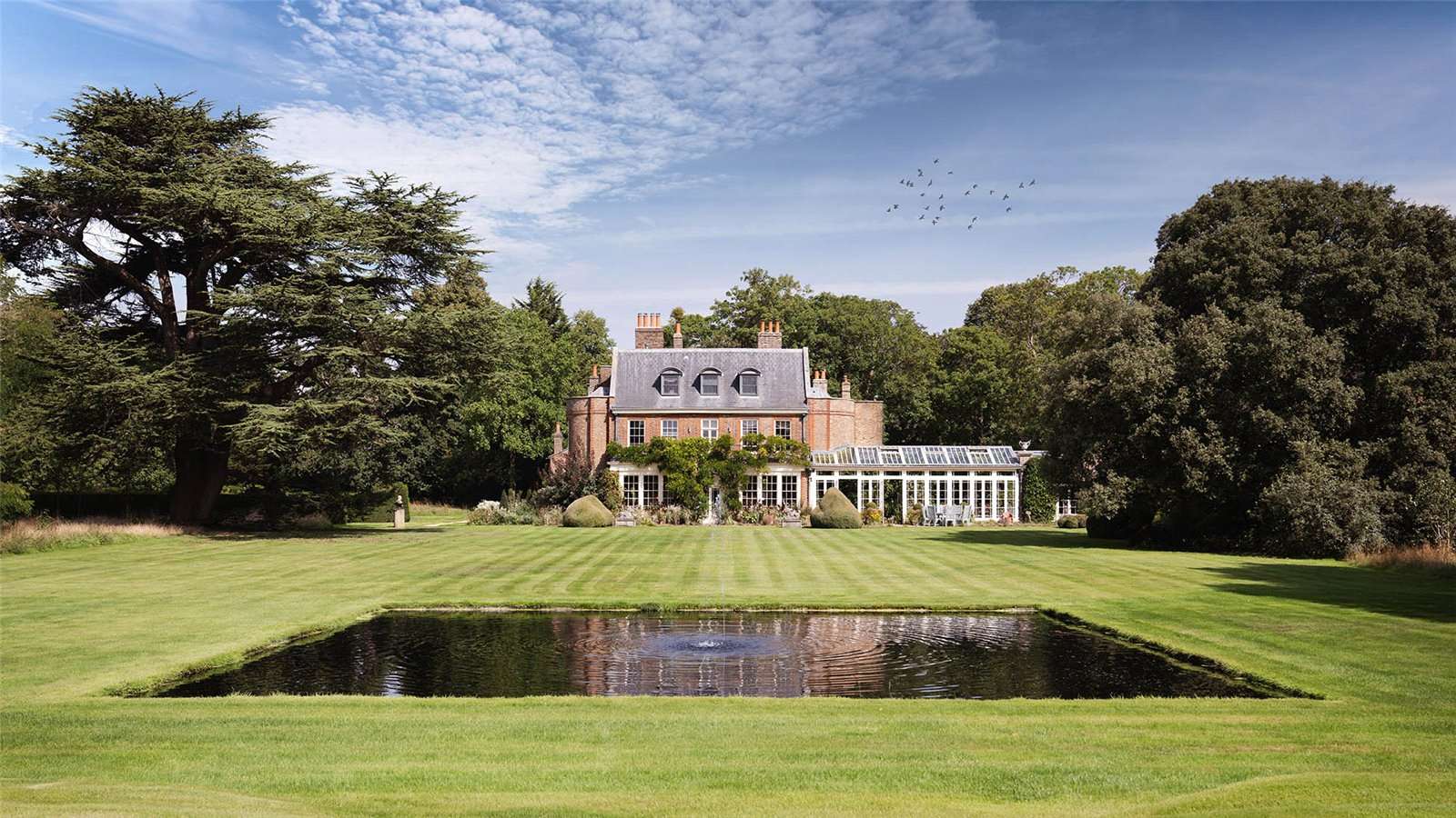 Stud House is in the grounds of Hampton Court and is the home of Evgeny Lebedev