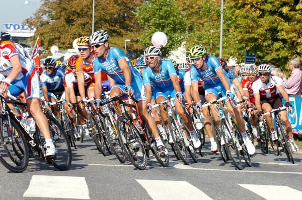 Daniele Bennati was unable to win for Italy