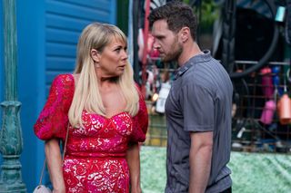Keanu Taylor confronts Sharon Watts