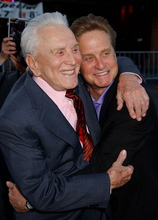 families - kirk michael douglas